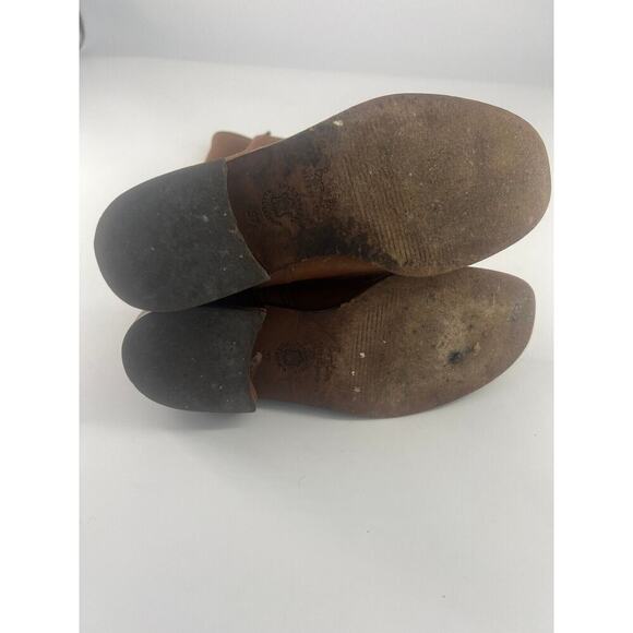 Boden Riding Boot Womens Size 6 37 Brown Leather Boho Western Rodeo Cowgirl - Picture 7 of 9